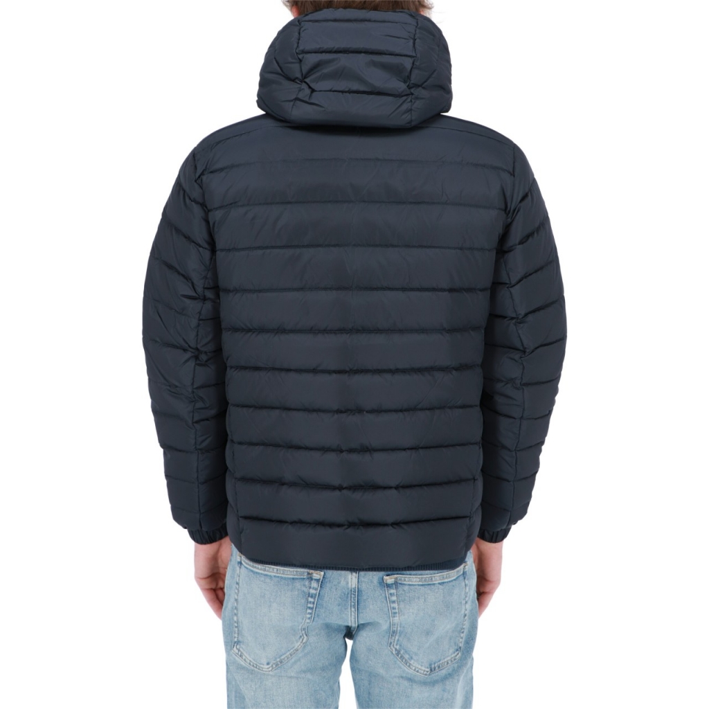 Giacca Refrigiwear Uomo Piuma Cappuccio Hunter Jacket DARK BLUE