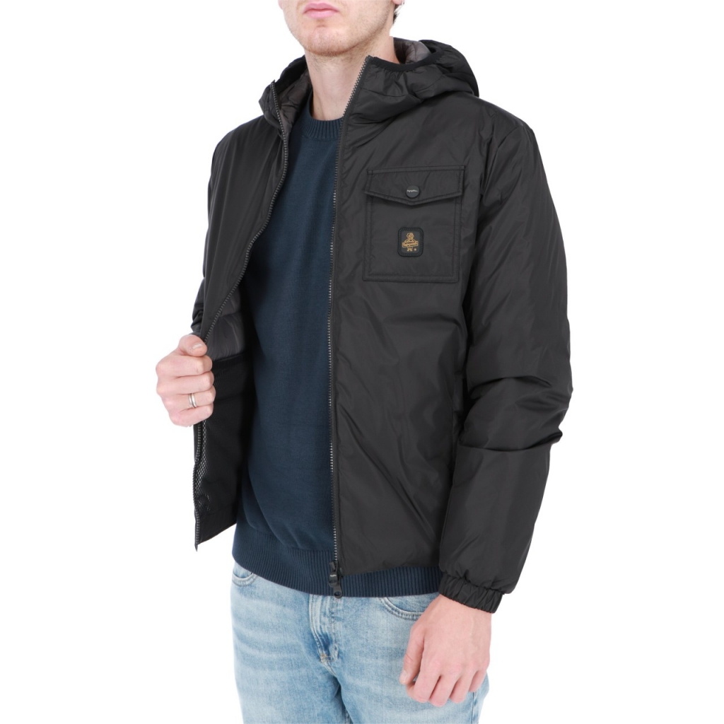 Giacca Refrigiwear Uomo Hudson Jacket Cappuccio NERO