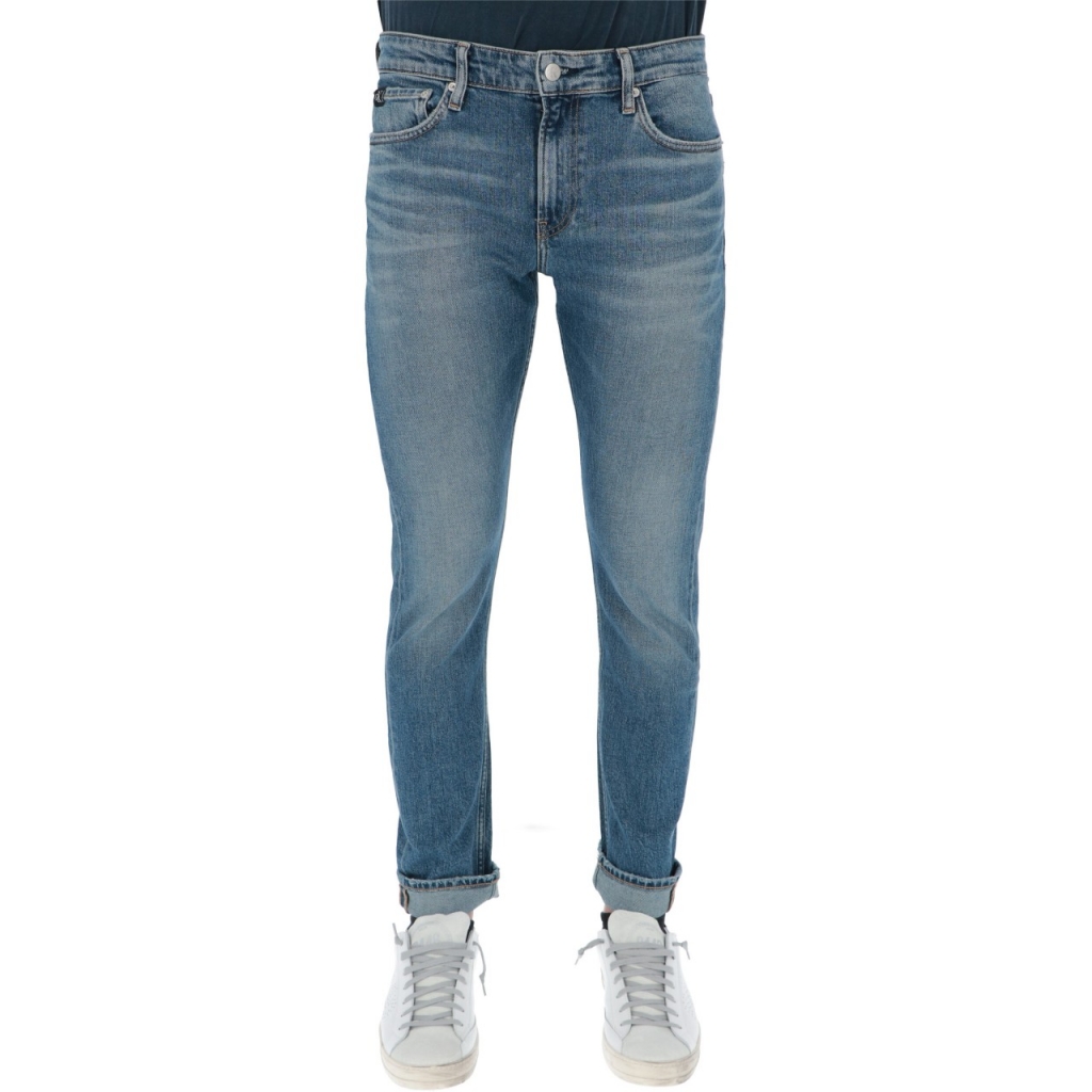 Jeans Calvin Klein Jeans Uomo Slim L 32 1BJ DENIM DARK