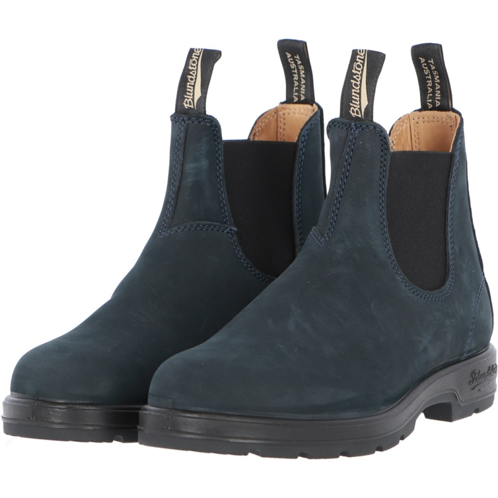 Scarpa Blundstone Uomo Australian Waterproof Leather NAVY NABUCK