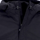 giaccone infilabile uomo anorak jacket BLACK/WHITE