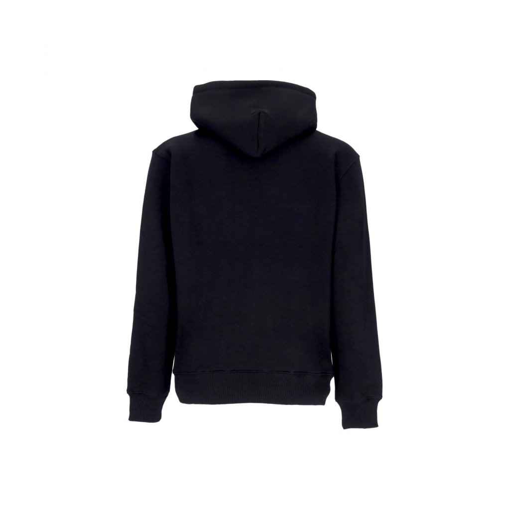 felpa cappuccio uomo peekaboo hoodie BLACK