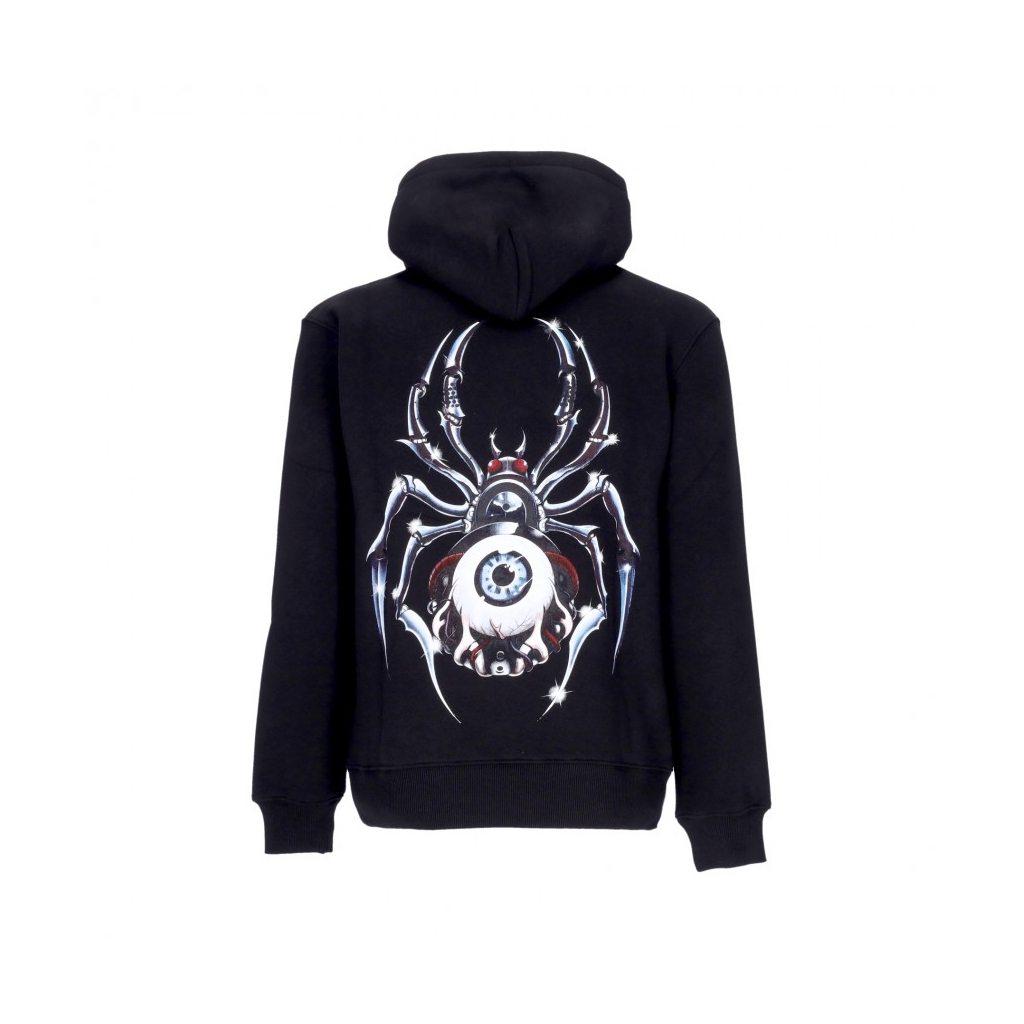 felpa cappuccio uomo biospider hoodie BLACK