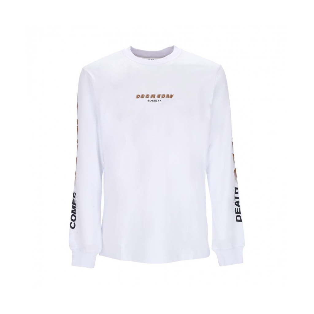 maglietta manica lunga uomo slowly l/s tee WHITE