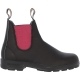 Scarpa Blundstone Donna Australian Waterproof Leather BLACK FUCHSIA