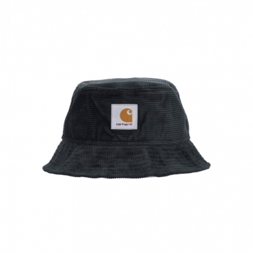 cappello da pescatore uomo cord bucket hat DARK CEDAR