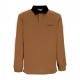 polo manica lunga uomo cord rugby l/s shirt HAMILTON BROWN/BLACK/BLACK