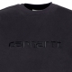 felpa girocollo donna carhartt sweat BLACK/BLACK