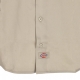 camicia manica lunga uomo work shirt l/s rec KHAKI