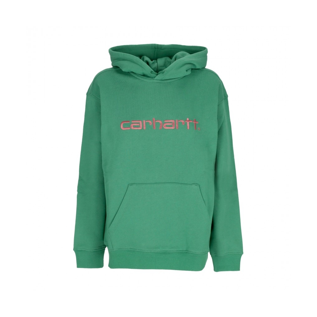 felpa cappuccio donna w hooded sweat BONSAI/MISTY BLUSH