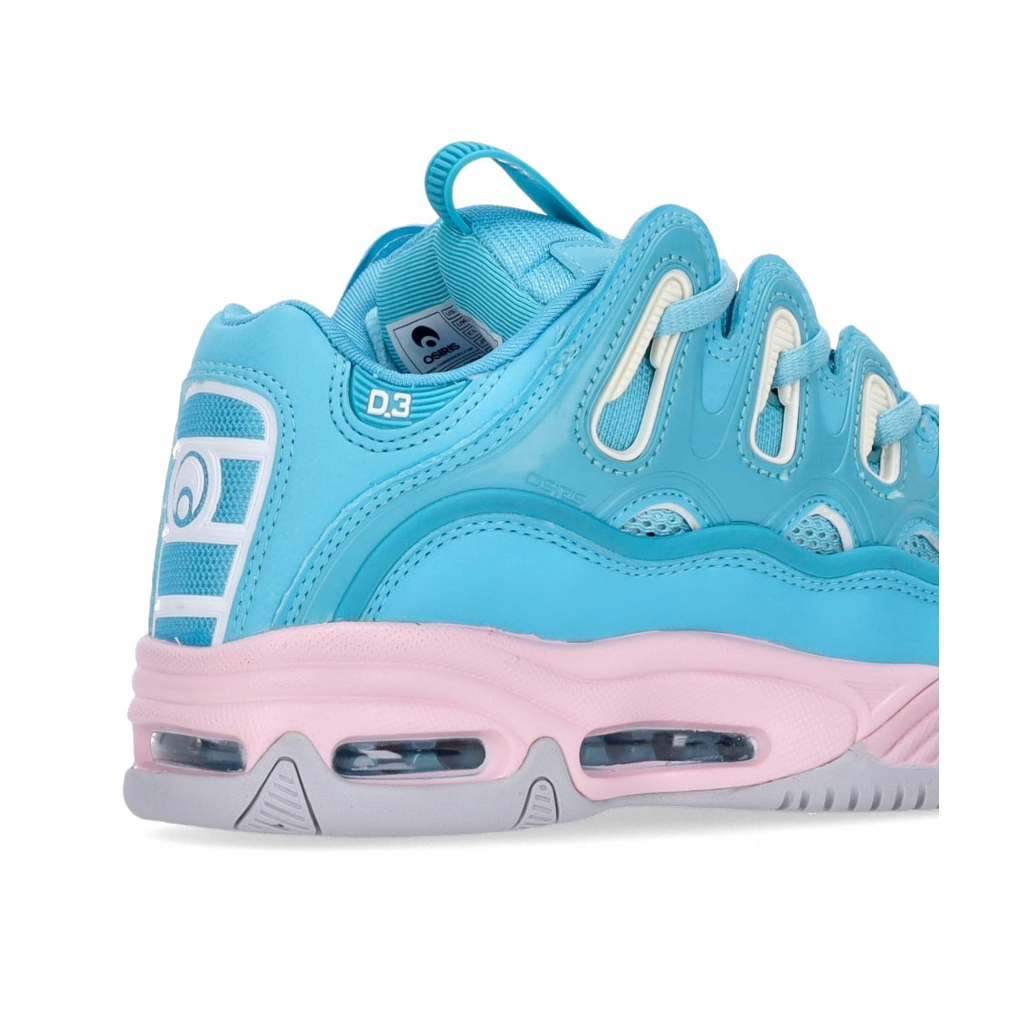 scarpe skate donna d3 2001 BLUE/PINK