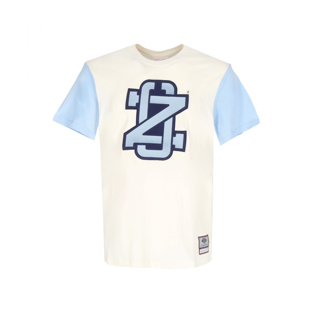 maglietta uomo ncaa color blocked tee unctar CREAM