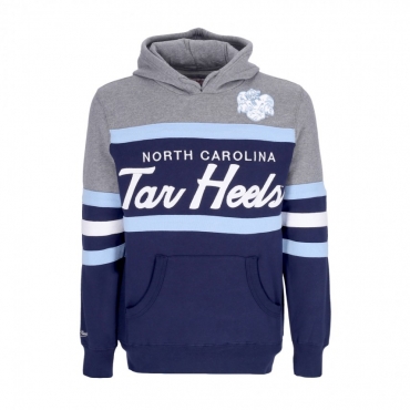 felpa cappuccio uomo ncaa headcoach hoodie unctar NAVY