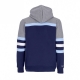 felpa cappuccio uomo ncaa headcoach hoodie unctar NAVY