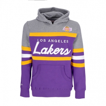 felpa cappuccio uomo nba headcoach hoodie hardwood classics loslak PURPLE