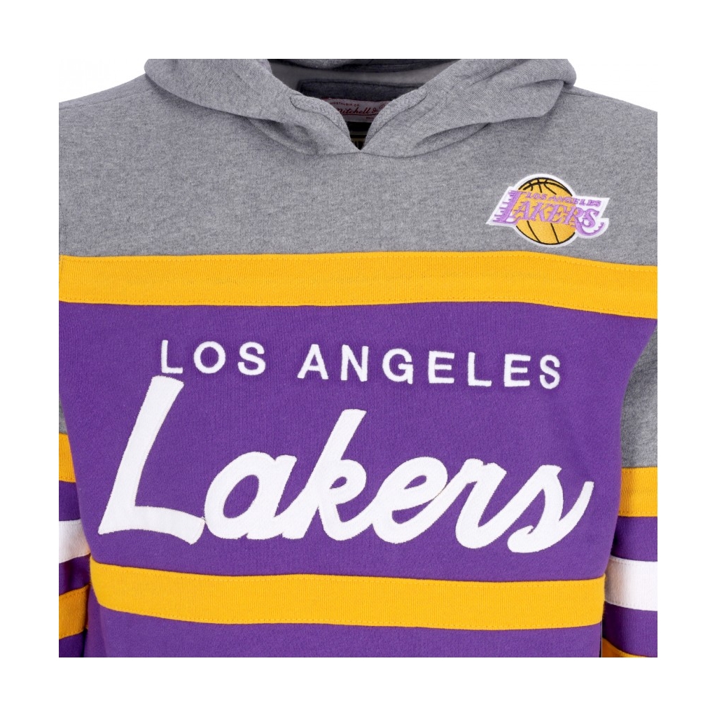 felpa cappuccio uomo nba headcoach hoodie hardwood classics loslak PURPLE