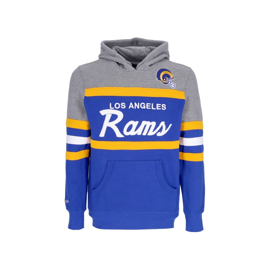 felpa cappuccio uomo nfl headcoach hoodie losram ROYAL