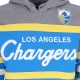 felpa cappuccio uomo nfl headcoach hoodie loscha LIGHT BLUE