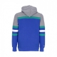 felpa cappuccio uomo nfl headcoach hoodie seasea ROYAL