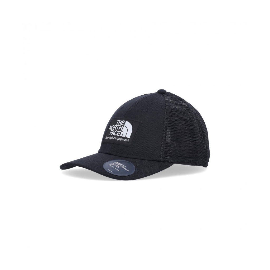 cappellino visiera curva uomo mudder trucker BLACK