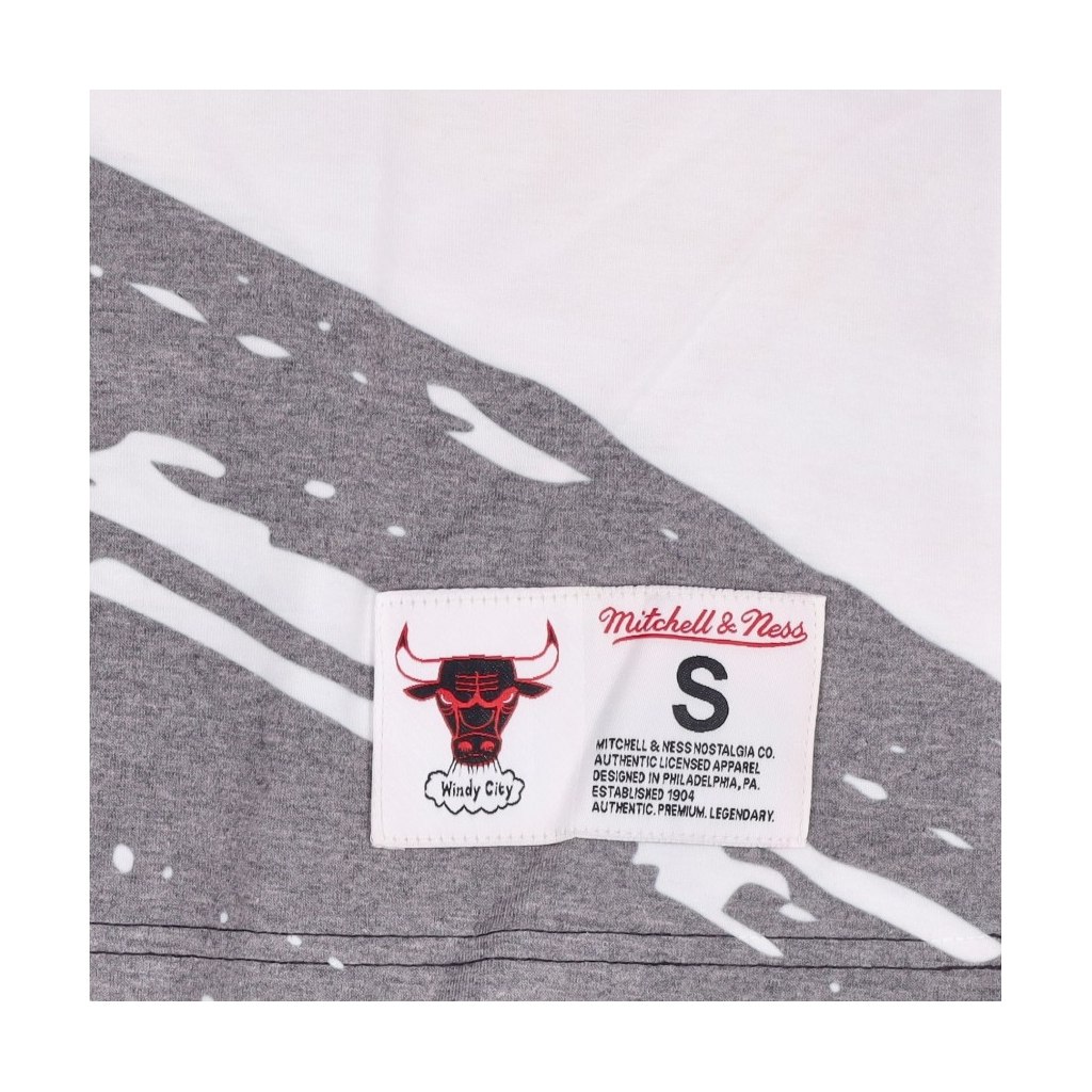 maglietta uomo nba paintbrush sublimated tee hardwood classics chibul WHITE/ORIGINAL TEAM COLORS
