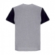 maglietta uomo nfl color blocked tee oakrai GREY HEATHER