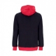 felpa cappuccio uomo nba big face hoodie 50 hardwood classics chibul BLACK