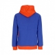 felpa cappuccio uomo nba big face hoodie 50 hardwood classics neykni BLUE