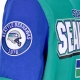 felpa girocollo uomo nfl all over crew 20 seasea KELLY GREEN