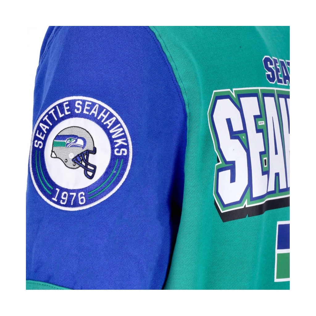 felpa girocollo uomo nfl all over crew 20 seasea KELLY GREEN