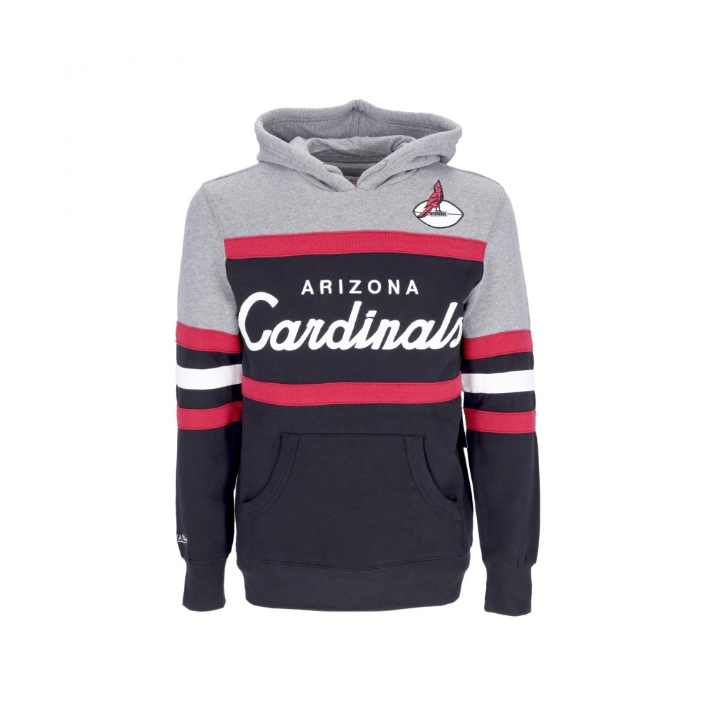 felpa cappuccio uomo nfl headcoach hoodie aricar BLACK