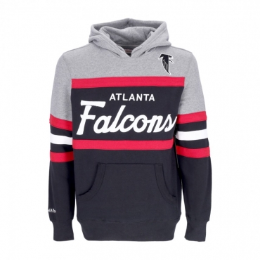 felpa cappuccio uomo nfl headcoach hoodie atlfal BLACK