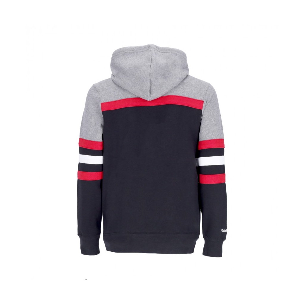 felpa cappuccio uomo nfl headcoach hoodie atlfal BLACK