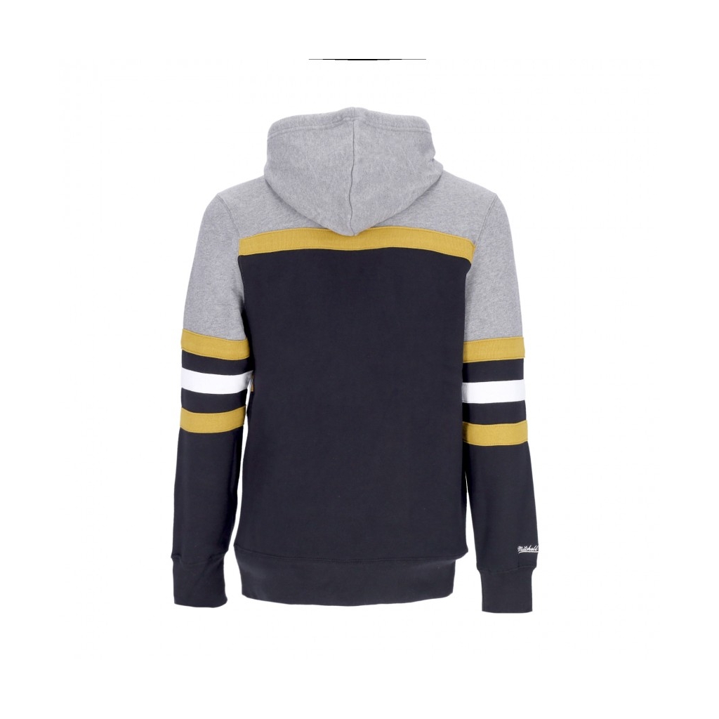 felpa cappuccio uomo nfl headcoach hoodie balrav BLACK
