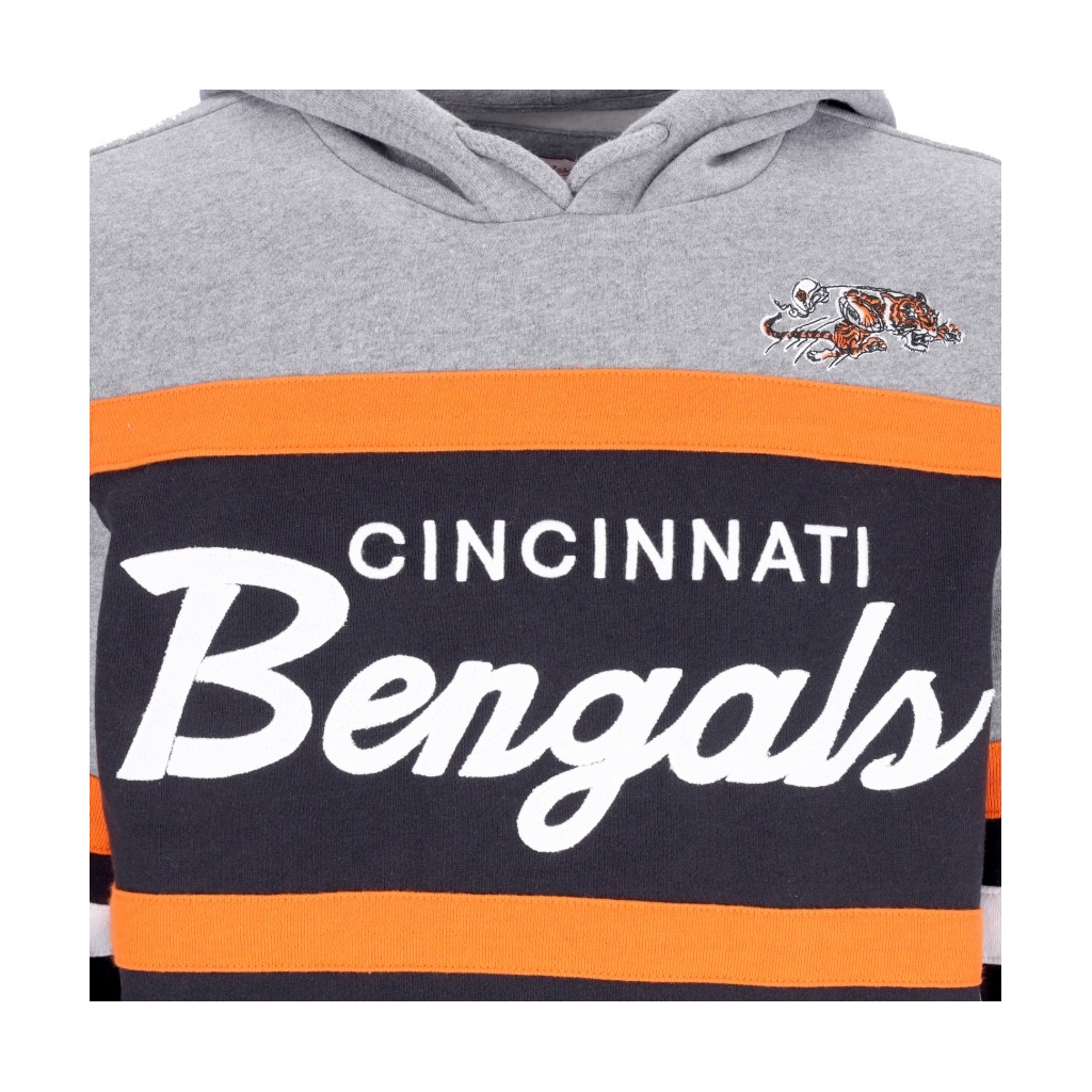 felpa cappuccio uomo nfl headcoach hoodie cinben BLACK