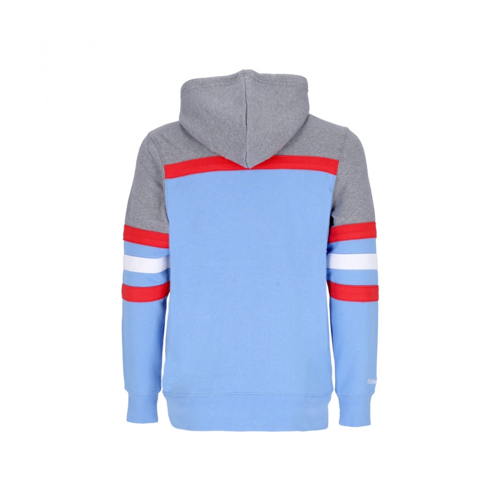 felpa cappuccio uomo nfl headcoach hoodie houoil LIGHT BLUE