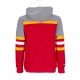 felpa cappuccio uomo nfl headcoach hoodie kanchi SCARLET