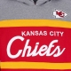 felpa cappuccio uomo nfl headcoach hoodie kanchi SCARLET