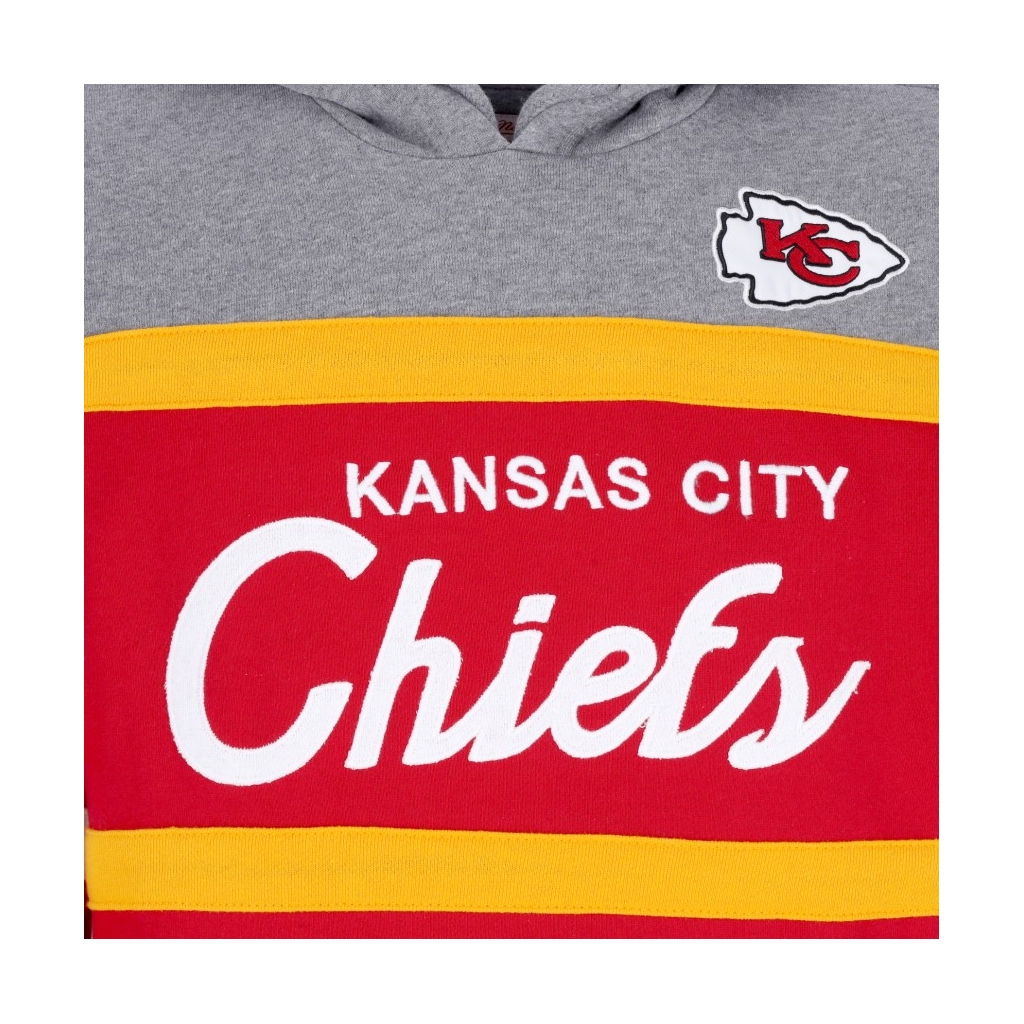 felpa cappuccio uomo nfl headcoach hoodie kanchi SCARLET