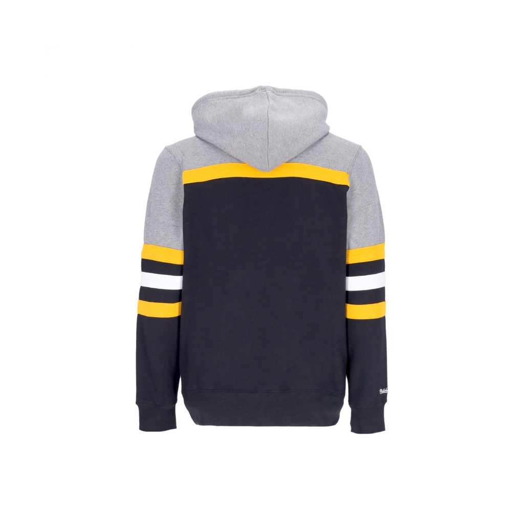 felpa cappuccio uomo nfl headcoach hoodie pitste BLACK