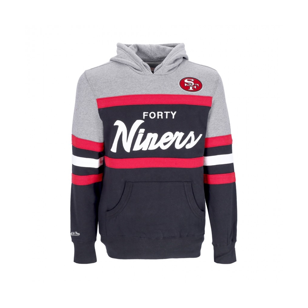 felpa cappuccio uomo nfl headcoach hoodie saf49e BLACK