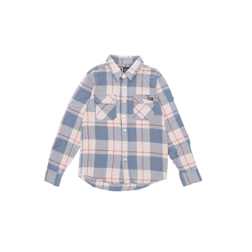 camicia manica lunga ragazzo first light boys l/s flannel NATURAL