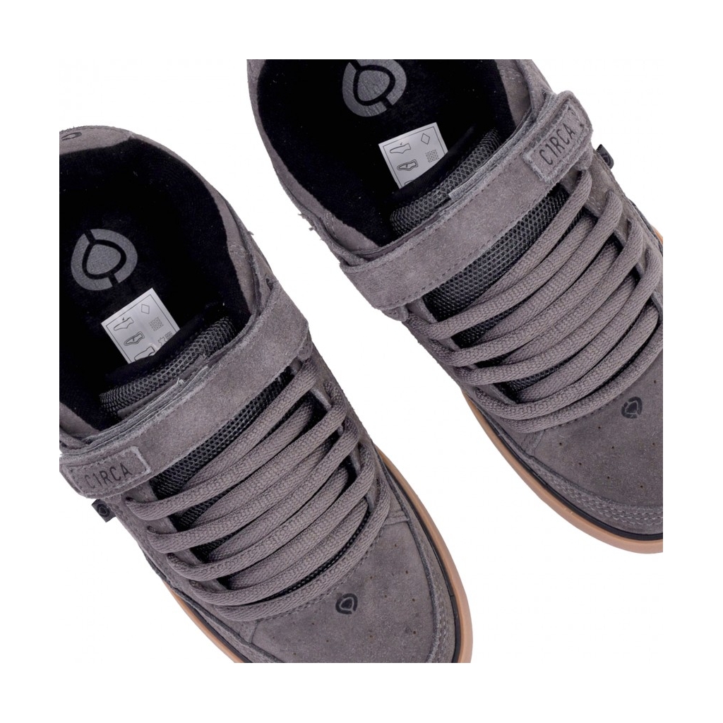 scarpe skate uomo 205 vulc GUNMETAL/GUM