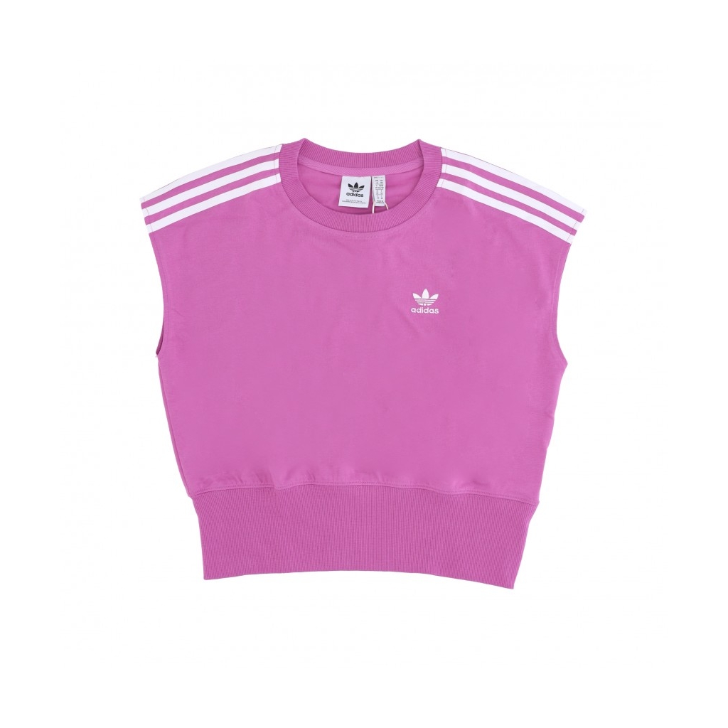 canotta donna waist cinch tee VIOLET