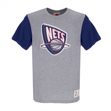 maglietta uomo nba color blocked tee hardwood classics nejnet GREY HEATHER