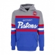 felpa cappuccio uomo nba headcoach hoodie hardwood classics detpis ROYAL