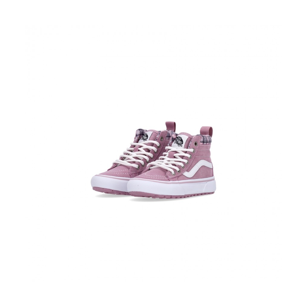 scarpa alta bambina sk8-hi mte-1 PLAID LILAS