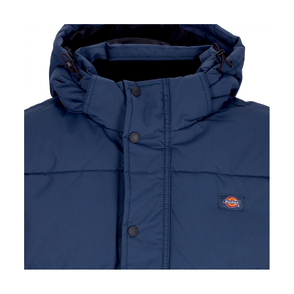 piumino uomo glacier view puffer AIR FORCE BLUE