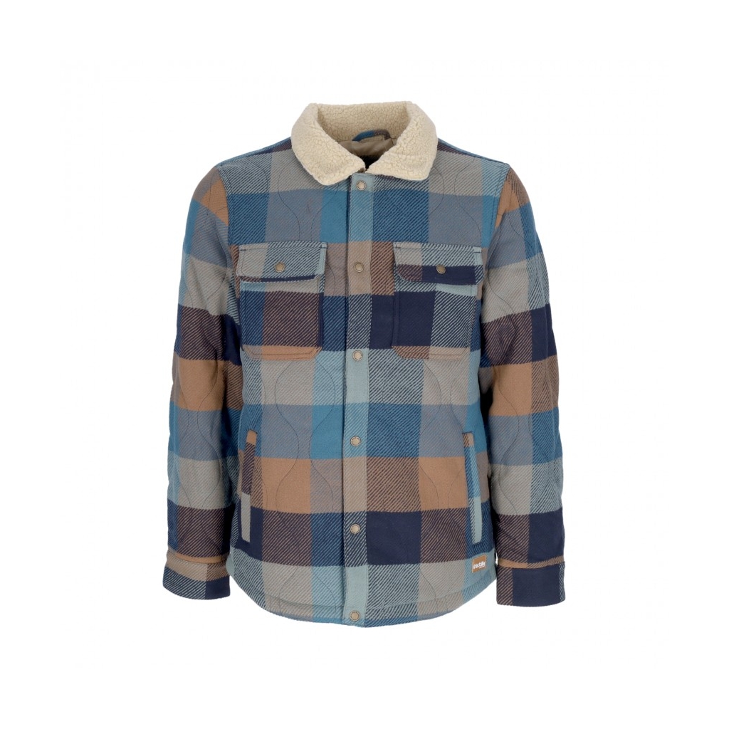 camicia imbottita uomo young fella jacket BLUE BERYL