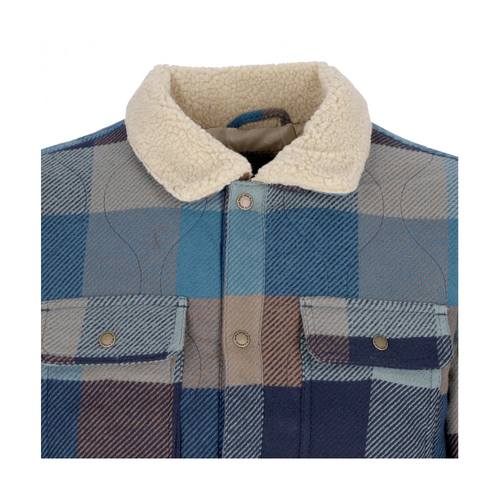 camicia imbottita uomo young fella jacket BLUE BERYL